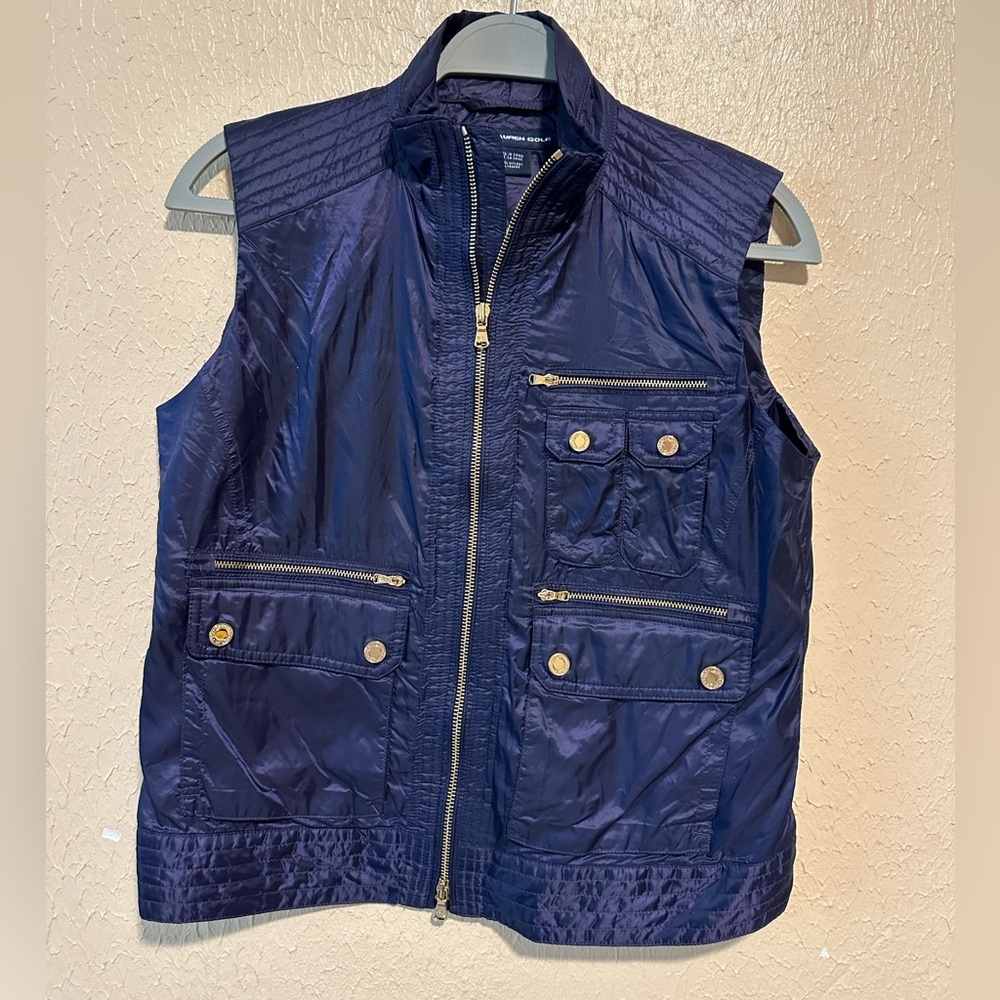 Ralph Lauren Golf Vest Size Medium Sports Women’s Outdoors Full Zip